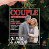 Custom Photo Magazine Acrylic Ornament - Personalized Anniversary Christmas Wedding Gifts For Husband And Wife, Him And Her - Still Choosing You Every Day