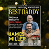 Custom Photo Magazine Acrylic Ornament - Personalized Christmas Birthday Gifts For Dad - His Strength Shapes Our Days
