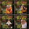 Custom Photo Magazine Acrylic Ornament - Personalized Christmas Birthday Gifts For Grandpa - His Wisdom Warms Our Hearts