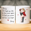 Custom Mug - Personalized Anniversary Wedding Gifts For Husband And Wife, Him And Her - Forever Starts With Us