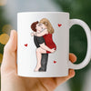 Custom Mug - Personalized Anniversary Wedding Gifts For Husband And Wife, Him And Her - Forever Starts With Us