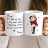 Custom Mug - Personalized Anniversary Wedding Gifts For Husband And Wife, Him And Her - Forever Starts With Us