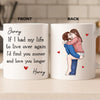 Custom Mug - Personalized Anniversary Wedding Gifts For Husband And Wife, Him And Her - Forever Starts With Us
