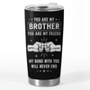 Custom Tumbler - Personalized Birthday Gifts For Dad, Brother, Sister, Kids - Growing Side by Side