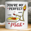 Custom Mug - Personalized Anniversary Wedding Gifts For Husband And Wife, Him And Her - Loving You Feels Effortless