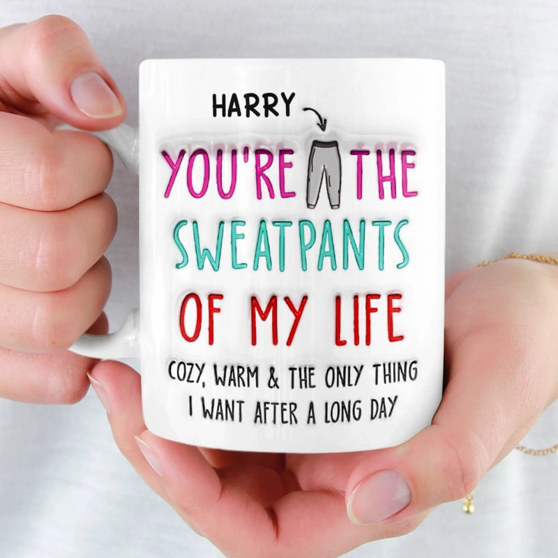 Custom Mug - Personalized Anniversary Wedding Gifts For Husband And Wife, Him And Her - Our Love Feels Easy