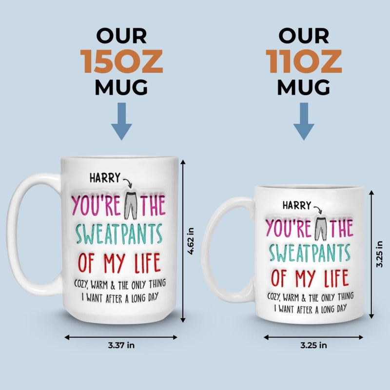 Custom Mug - Personalized Anniversary Wedding Gifts For Husband And Wife, Him And Her - Our Love Feels Easy