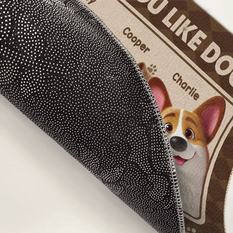 Custom Home Decor Decorative Mat - Personalized Birthday Gifts For Dog Cat Lovers, Dog Dad And Mom, Cat Owners - Paws Make Home Happy