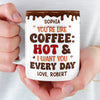 Custom Mug - Personalized Anniversary Wedding Gifts For Husband And Wife, Him And Her - You Are Like Coffee