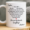 Custom Mug - Personalized Anniversary Wedding Gifts For Husband And Wife, Him And Her - Forever Starts With You