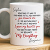 Custom Mug - Personalized Anniversary Wedding Gifts For Husband And Wife, Him And Her - Love That Just Makes Sense