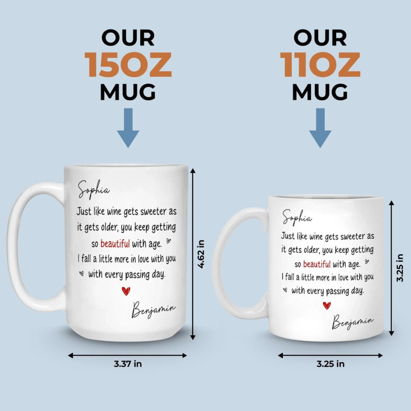 Custom Mug - Personalized Anniversary Wedding Gifts For Husband And Wife, Him And Her - You Are My Best Place