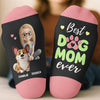 Custom Crew Socks - Personalized Christmas Birthday Gifts For Dog Cat Lovers, Dog Dad And Mom, Cat Owners - This Is My Lazy Era