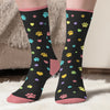 Custom Crew Socks - Personalized Christmas Birthday Gifts For Dog Cat Lovers, Dog Dad And Mom, Cat Owners - This Is My Lazy Era