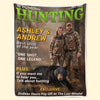 Custom Photo Magazine Blanket - Personalized Christmas Birthday Hunting Gifts For Hunters - From Camo To Forever