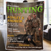 Custom Photo Magazine Blanket - Personalized Christmas Birthday Hunting Gifts For Hunters - From Camo To Forever