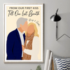 Custom Photo Vertical Poster - Personalized Anniversary Wedding Gifts For Husband And Wife, Him And Her - Better Together Always