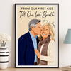 Custom Photo Vertical Poster - Personalized Anniversary Wedding Gifts For Husband And Wife, Him And Her - You Are My Home