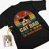 Custom Photo Unisex T-shirt, Premium T-shirt, Hoodie - Personalized Christmas Birthday Gifts For Cat Lovers, Cat Mom And Dad - Professional Treat Dealer