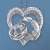 Custom Acrylic Car Ornament - Personalized Anniversary Wedding Gifts For Husband And Wife, Him And Her - Yours In Every Way
