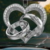 Custom Acrylic Car Ornament - Personalized Anniversary Wedding Gifts For Husband And Wife, Him And Her - Yours In Every Way
