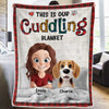Custom Blanket - Personalized Birthday Gifts For Dog Lovers, Dog Dad And Mom - Best Days With You