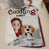 Custom Blanket - Personalized Birthday Gifts For Dog Lovers, Dog Dad And Mom - Best Days With You