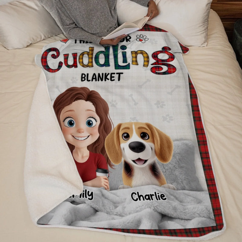 Custom Blanket - Personalized Birthday Gifts For Dog Lovers, Dog Dad And Mom - Best Days With You