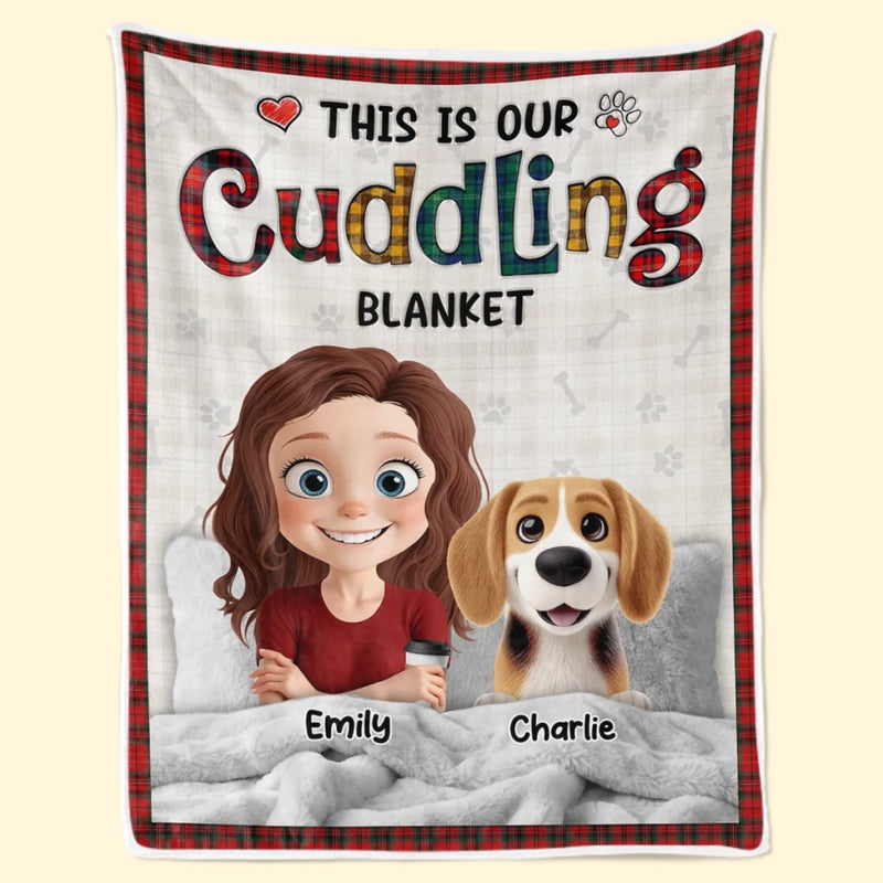 Custom Blanket - Personalized Birthday Gifts For Dog Lovers, Dog Dad And Mom - Best Days With You