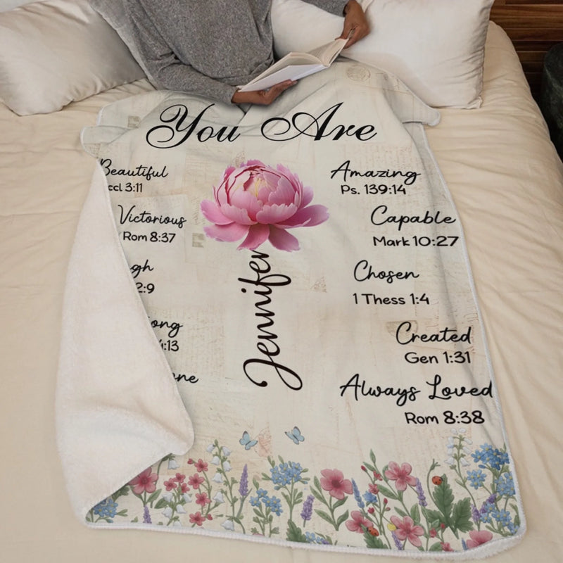 Custom Blanket - Personalized Birthday Gifts For Besties, Sisters, BFF, Family, Yourself - Created With Heart
