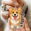 Custom Photo Shaped Acrylic Keychain -  Personalized Birthday Gifts For Dog Cat Lovers, Dog Dad And Mom, Cat Owners - Carry Your Best Friend Everywhere