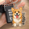 Custom Photo Shaped Acrylic Keychain -  Personalized Birthday Gifts For Dog Cat Lovers, Dog Dad And Mom, Cat Owners - Carry Your Best Friend Everywhere