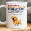 Custom Mug - Personalized Birthday Gifts For Dog Lovers, Dog Dad And Mom - Fur Real, You’re The Best