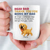 Custom Mug - Personalized Birthday Gifts For Dog Lovers, Dog Dad And Mom - Fur Real, You’re The Best