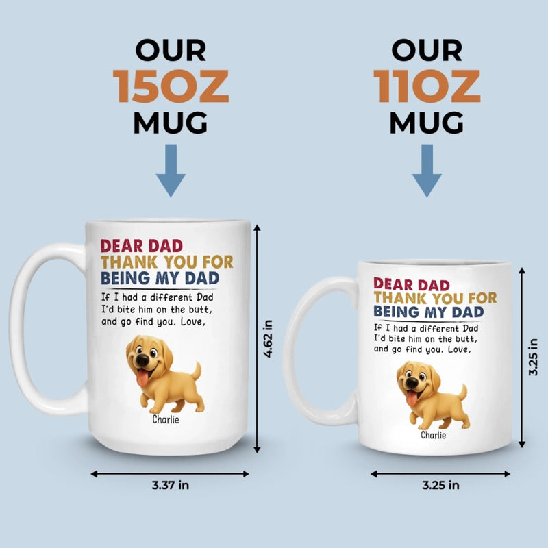 Custom Mug - Personalized Birthday Gifts For Dog Lovers, Dog Dad And Mom - Fur Real, You’re The Best