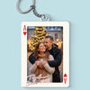 Custom Photo Shaped Acrylic Keychain - Personalized Anniversary Wedding Gifts For Husband And Wife, Him And Her - You Make My Days Better