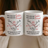 Custom Mug - Personalized Birthday Gifts For Besties, Sisters, BFF, Family - Sip With A Smile
