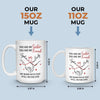 Custom Mug - Personalized Birthday Gifts For Besties, Sisters, BFF, Family - Sip With A Smile