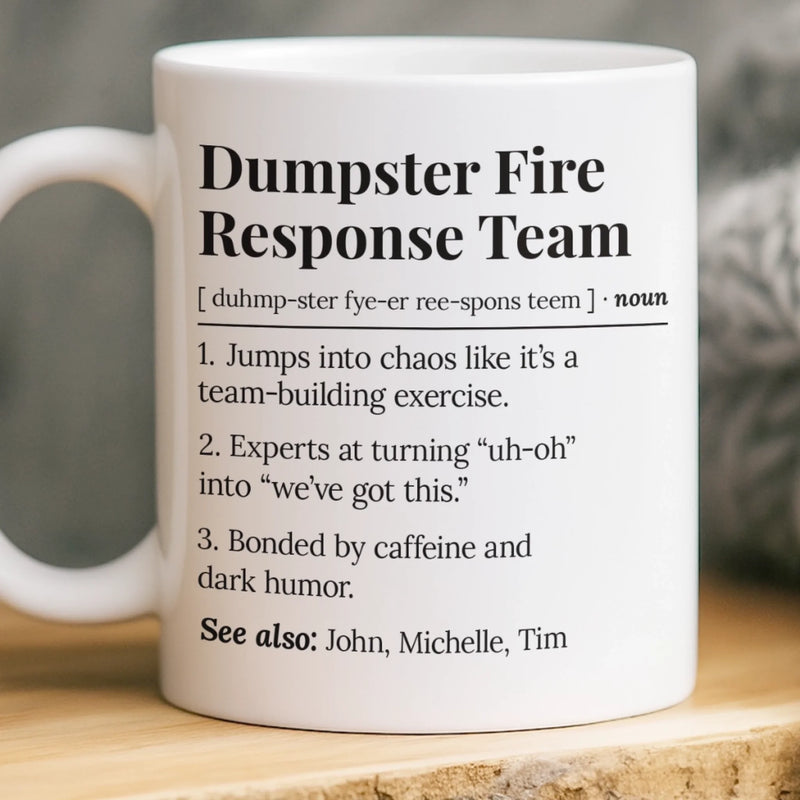 Custom Mug - Personalized Birthday Gifts For Coworker, Work Bestie - Probably Needs More Coffee