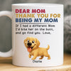 Custom Mug - Personalized Birthday Gifts For Dog Lovers, Dog Dad And Mom - Fur Real, You’re The Best