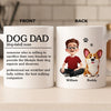 Custom Mug - Personalized Birthday Gifts For Dog Lovers, Dog Dad And Mom - Certified Dog Dad Life