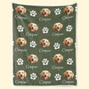 Custom Photo Dog & Cat Blanket - Personalized Birthday Gifts For Dog Cat Lovers, Dog Dad And Mom, Cat Owners - Cozy Nights, Furry Dreams
