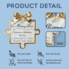 Custom Acrylic Car Ornament - Personalized Memorial Sympathy Gifts For Loss Of Mom, Dad - Forever Along My Journey