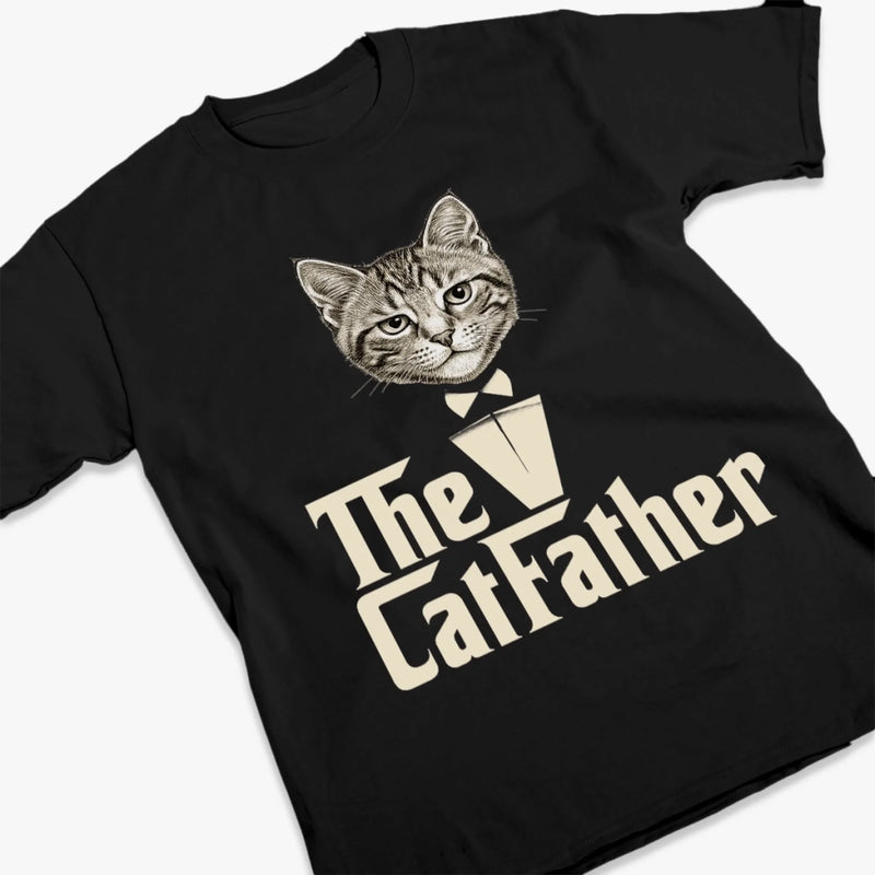 Custom Photo Unisex T-shirt, Premium T-shirt, Hoodie - Personalized  Birthday Gifts For Cat Lovers, Cat Mom And Dad - Home Smells Like Fur And Love