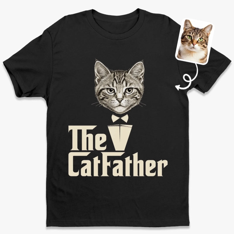 Custom Photo Unisex T-shirt, Premium T-shirt, Hoodie - Personalized  Birthday Gifts For Cat Lovers, Cat Mom And Dad - Home Smells Like Fur And Love