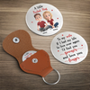 Custom Pocket Hug - Personalized Anniversary Wedding Gifts For Husband And Wife, Him And Her - Built On Trust And Laughter