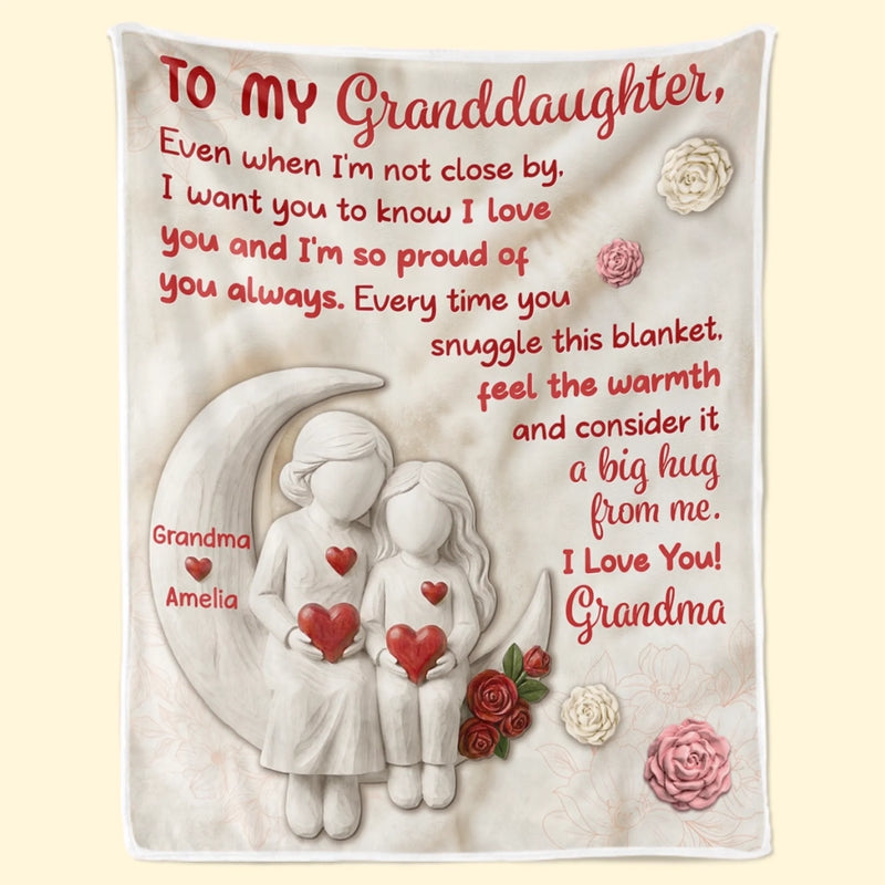 Custom Blanket - Personalized Birthday Gifts For Grandma - Another Year Of Being Loved