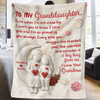 Custom Blanket - Personalized Birthday Gifts For Grandma - Another Year Of Being Loved