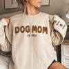 Custom Unisex Sweatshirt, Hoodie With Design On Sleeve - Personalized Birthday Gifts For Dog Cat Lovers, Dog Dad And Mom, Cat Owners - Mom Life, Dog Edition