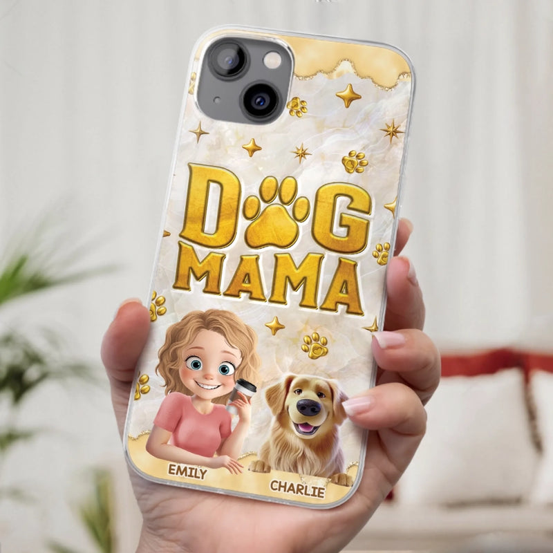 Custom Clear Phone Case - Personalized Christmas Birthday Gifts For Dog Cat Lovers, Dog Dad And Mom, Cat Owners - Pets Make Ordinary Days Brighter